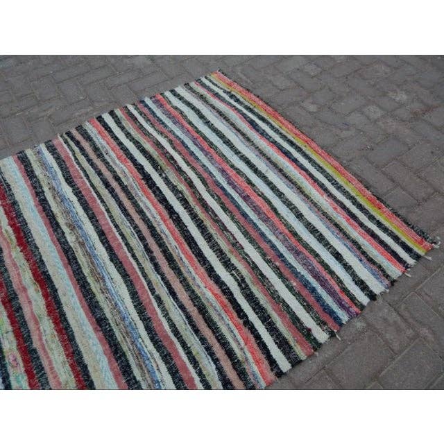 Vintage Turkish Anatolian Rug 4'3'' x 9'3''