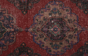 Vintage Turkish Runner Rug 2'1'' x 12'4''
