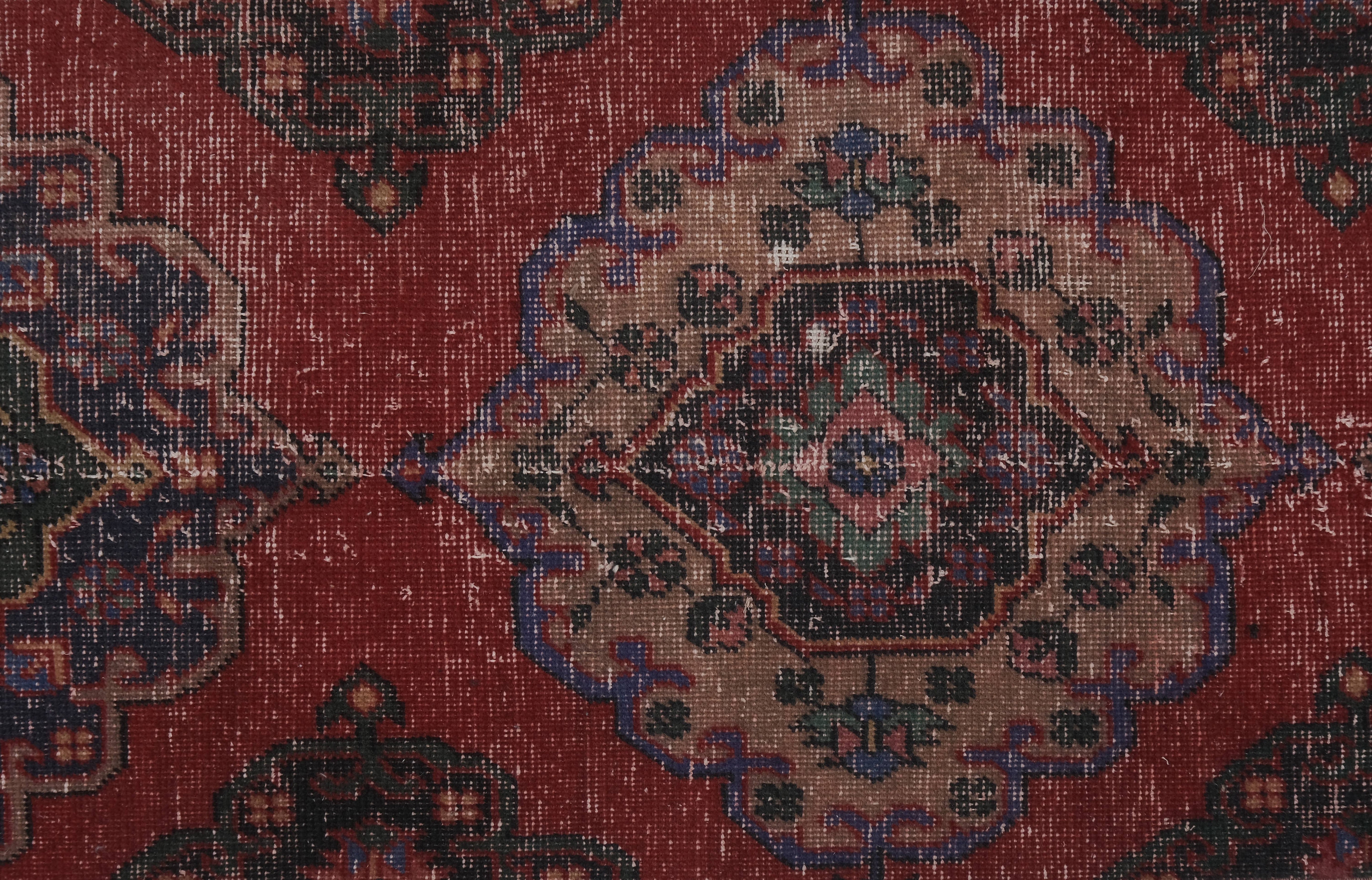 Vintage Turkish Runner Rug 2'1'' x 12'4''