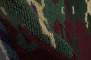 Vintage Turkish Tulu Rug 4'5'' x 5'1''