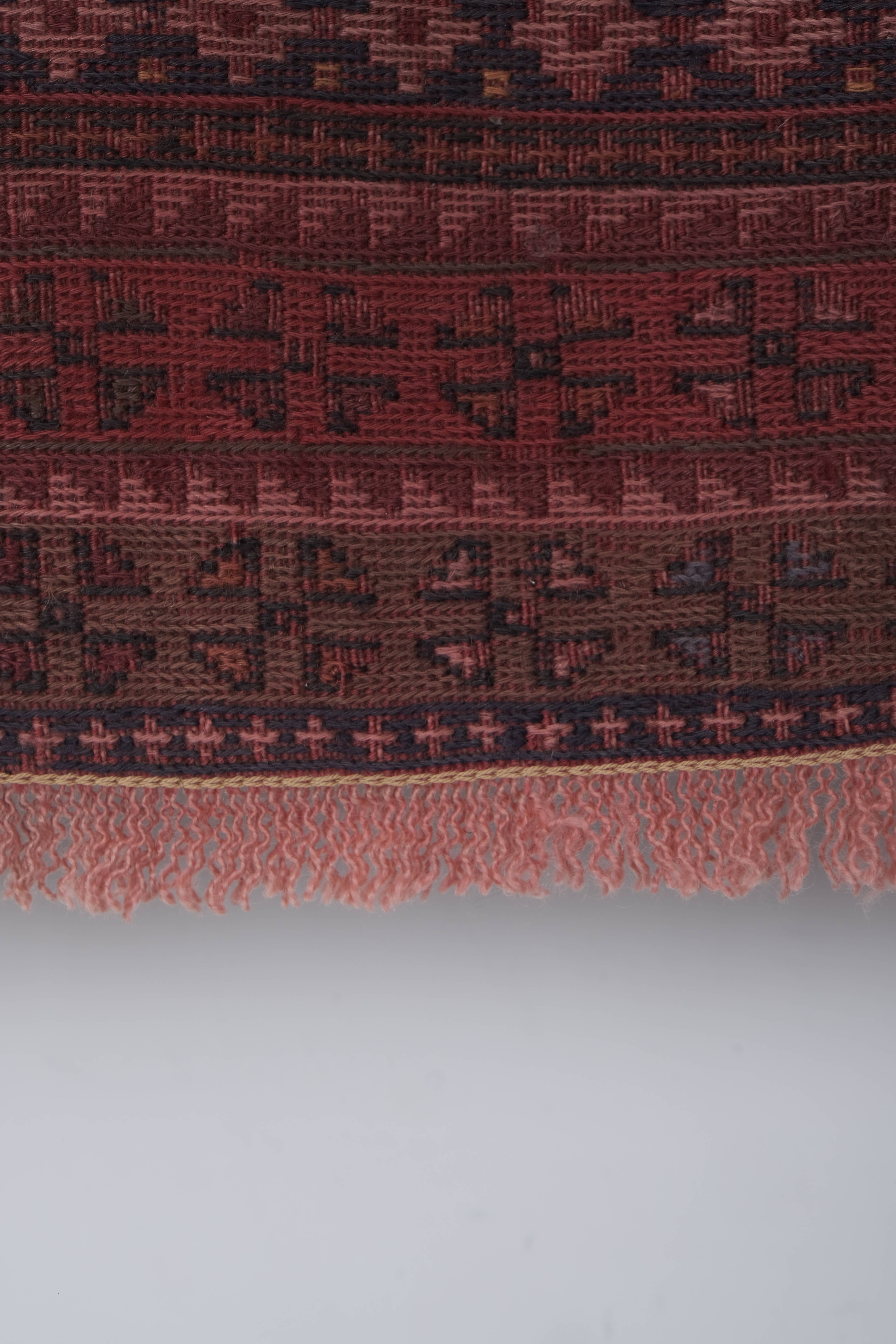 Vintage Turkish Soumac Rug 3'10'' x 6'2''