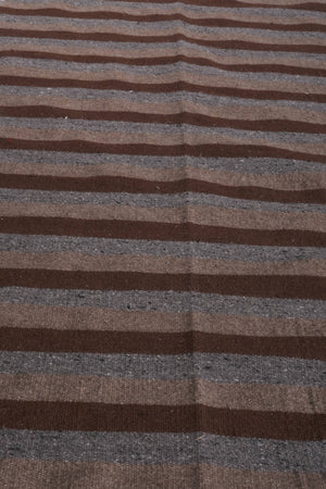 Vintage Turkish Kilim Runner 2'7'' x 27'11''
