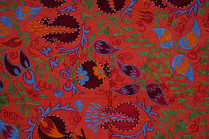 Suzani Wall Hanging & Bedspread 3'4'' x 6'1''