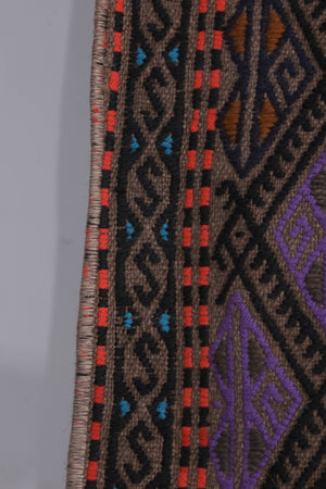 Vintage Turkish Kilim Runner 2'2'' x 16'1''
