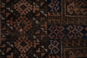 Vintage Turkish Rug 4'1'' x 6'9''