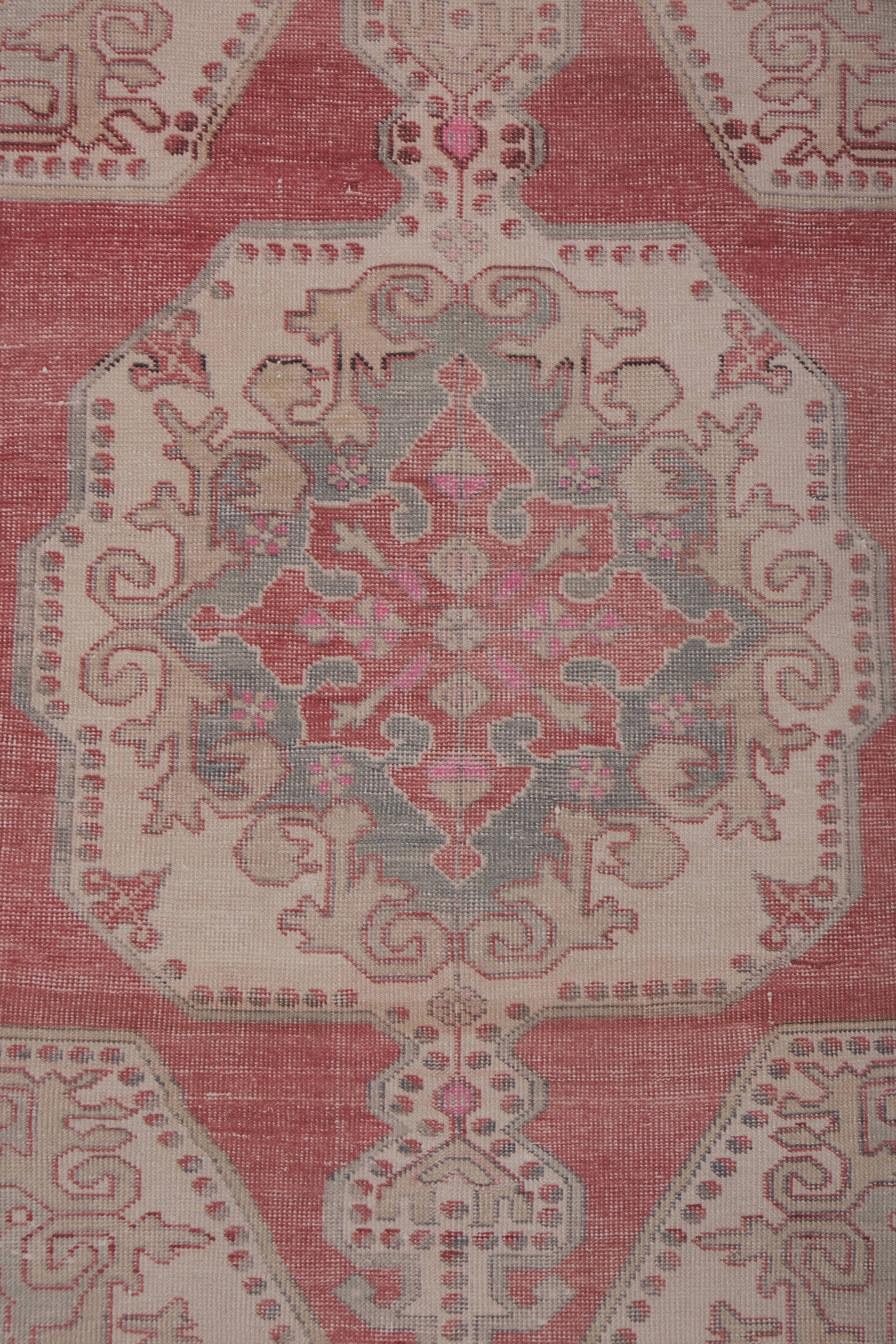 Vintage Oushak Rug 4'11'' x 7'3''