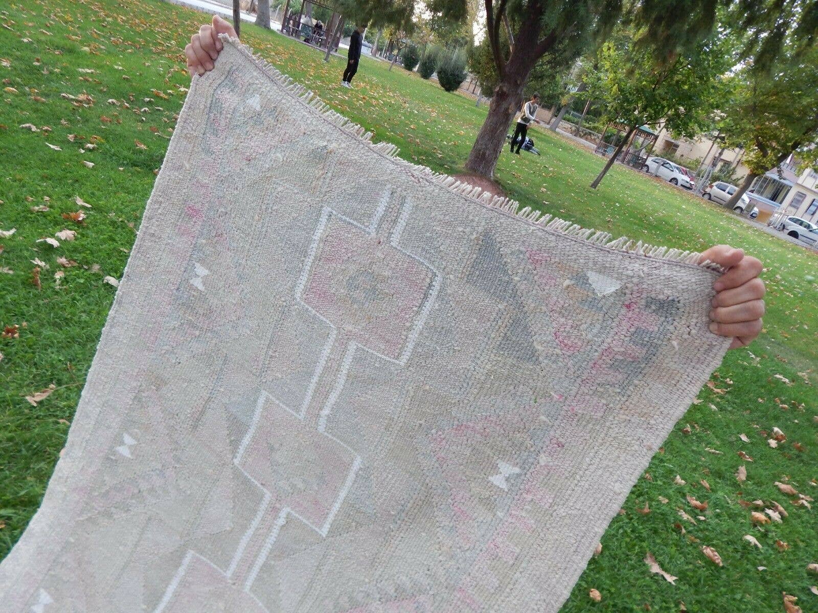 Vintage Herki Kilim Runner 2'11'' x 9'7''