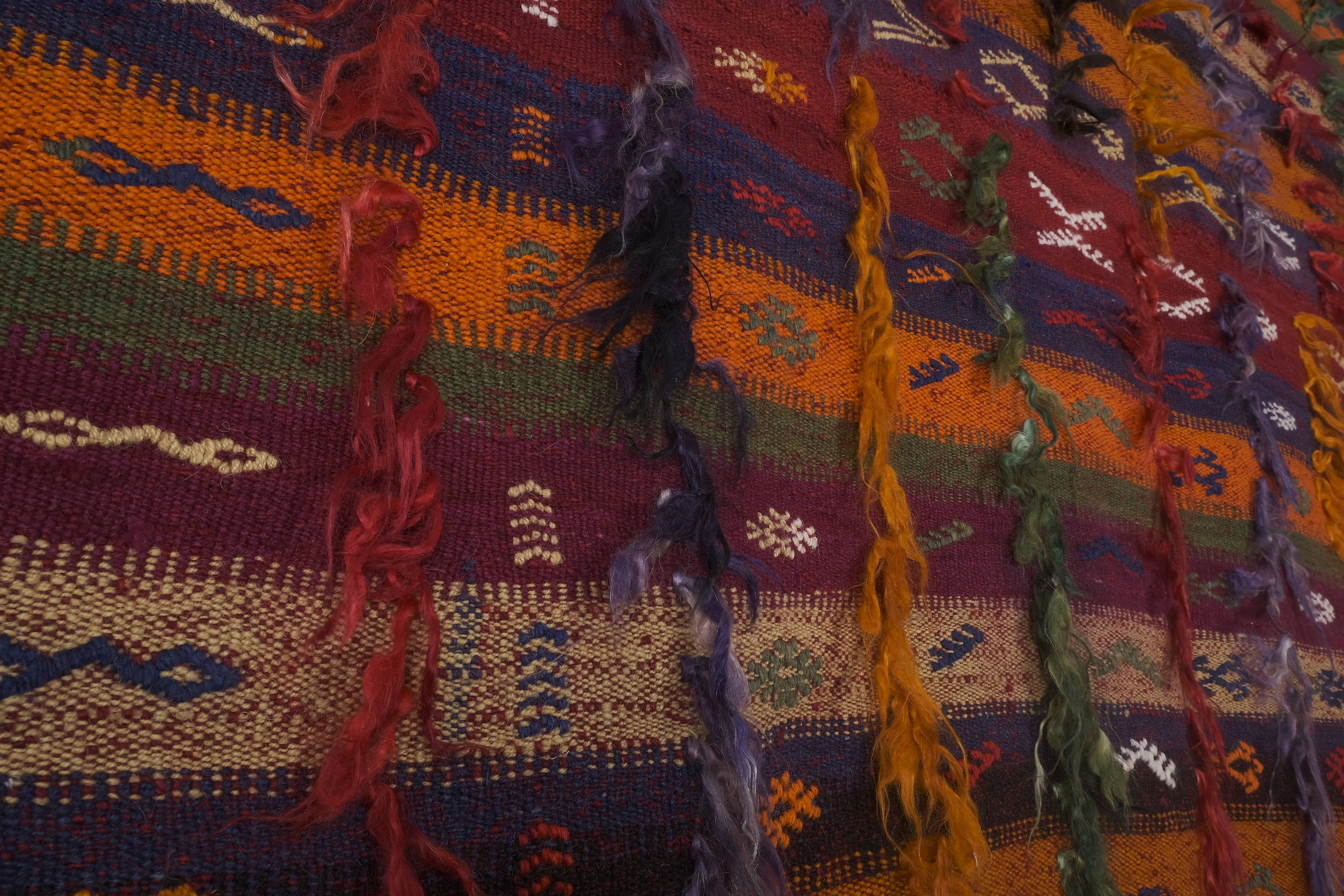 Vintage Turkish Rug 4'8'' x 5'11''