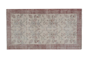 Vintage Turkish Rug 3'11'' x 7'3''