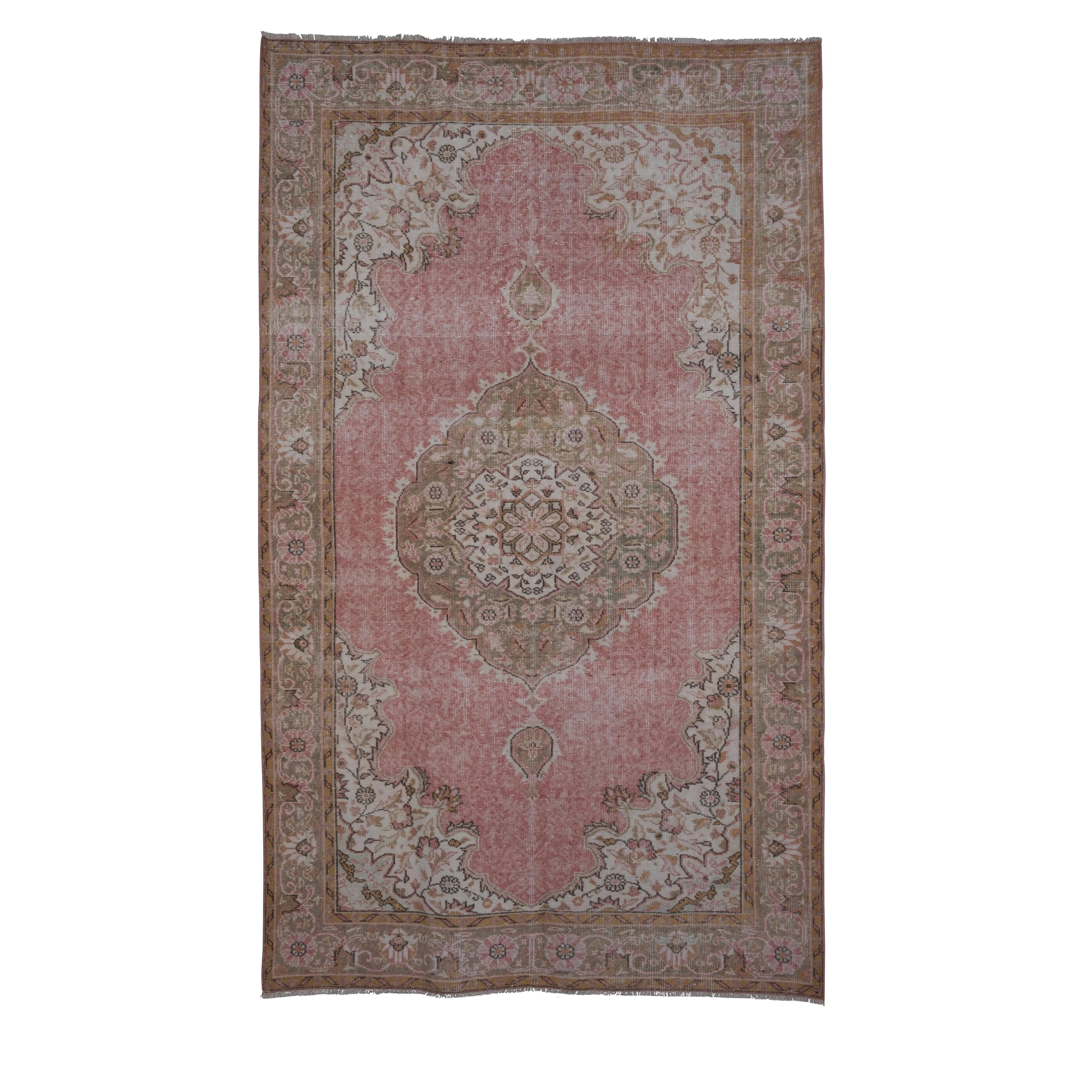 Vintage Turkish Rug 5'9'' x 9'6''