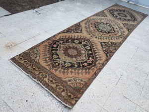 Vintage Oushak Runner 3'6'' x 12'7''