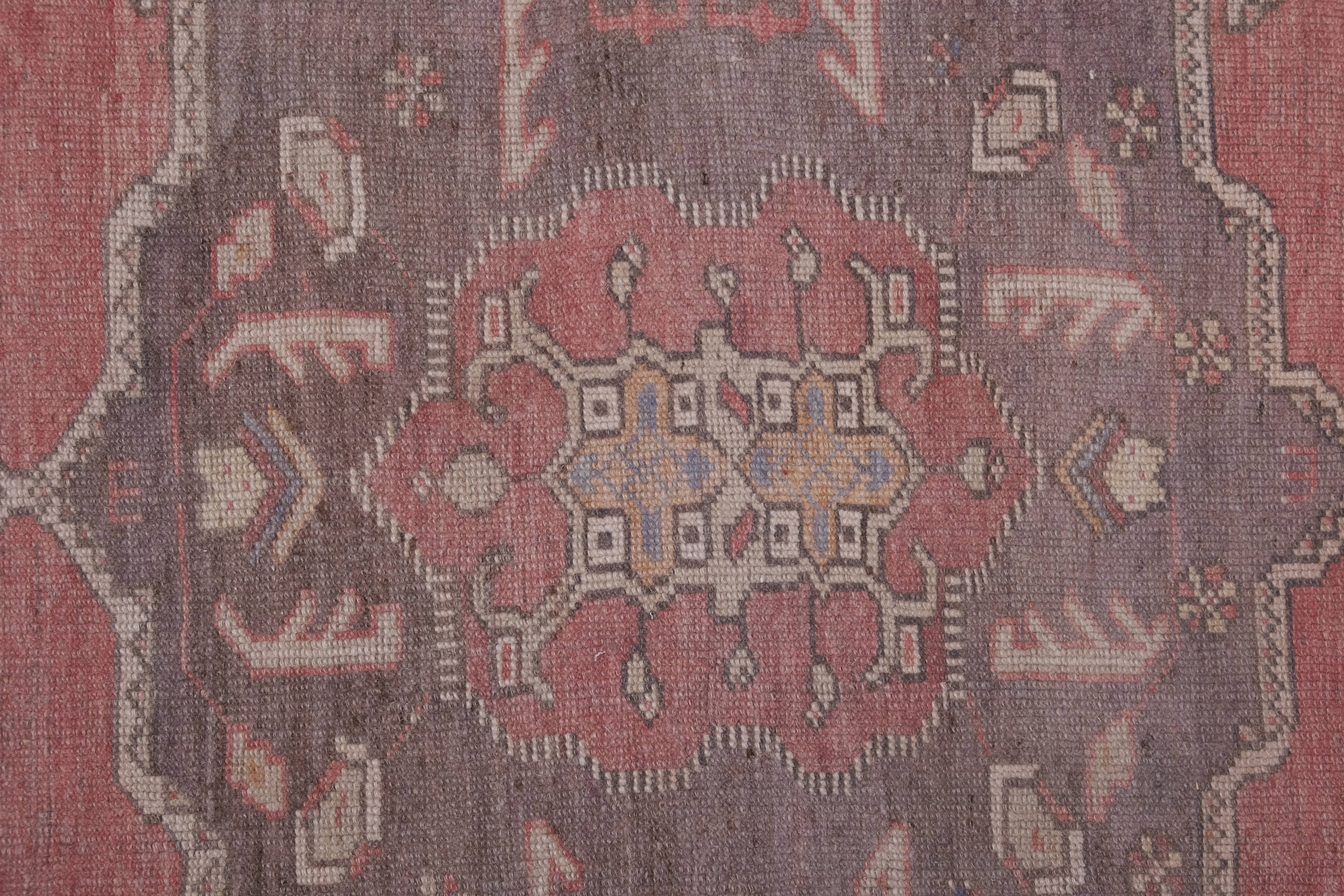 Vintage Turkish Karapinar Rug 4'9'' x 11'1''
