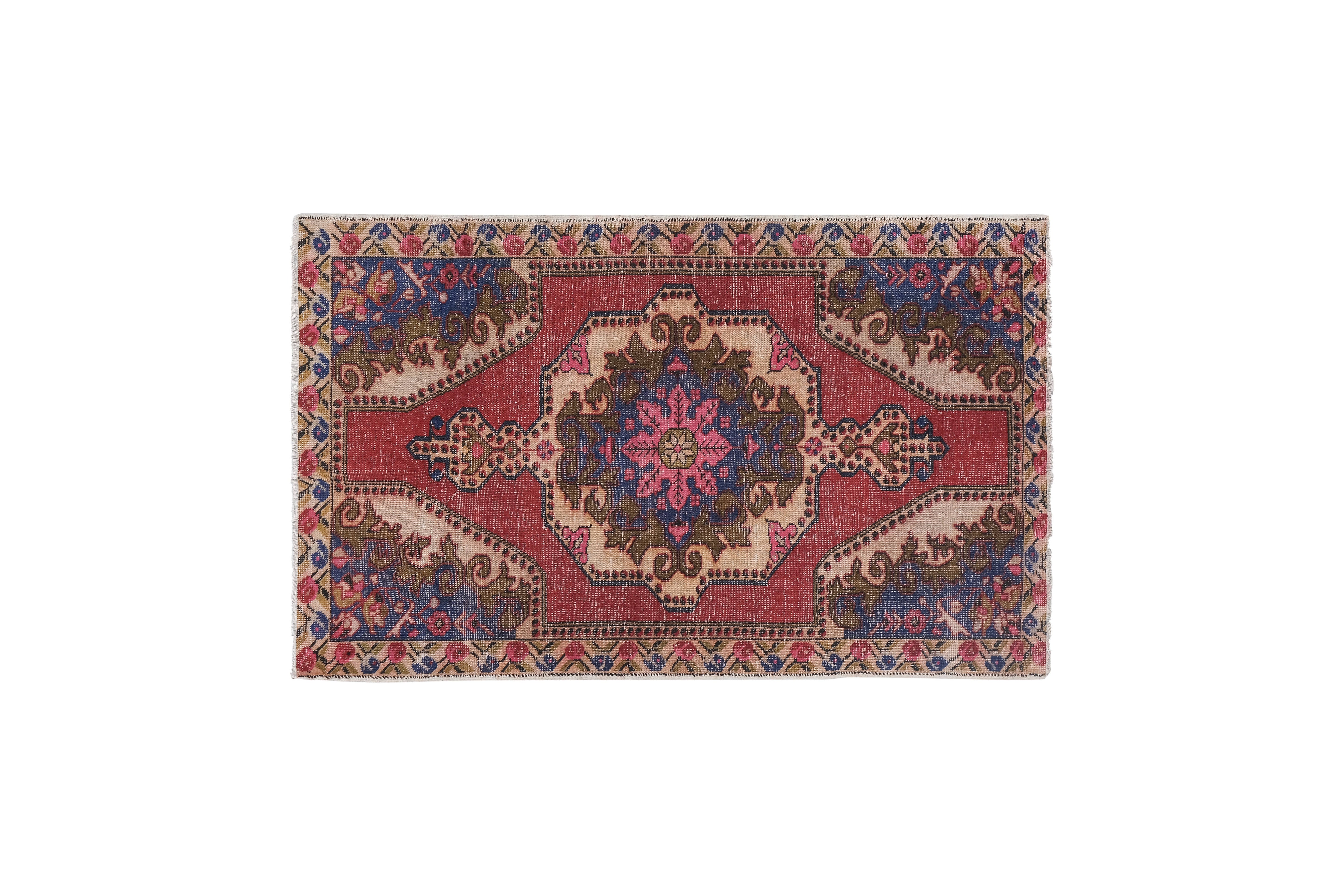 Vintage Oushak Rug 4'5'' x 7'3''