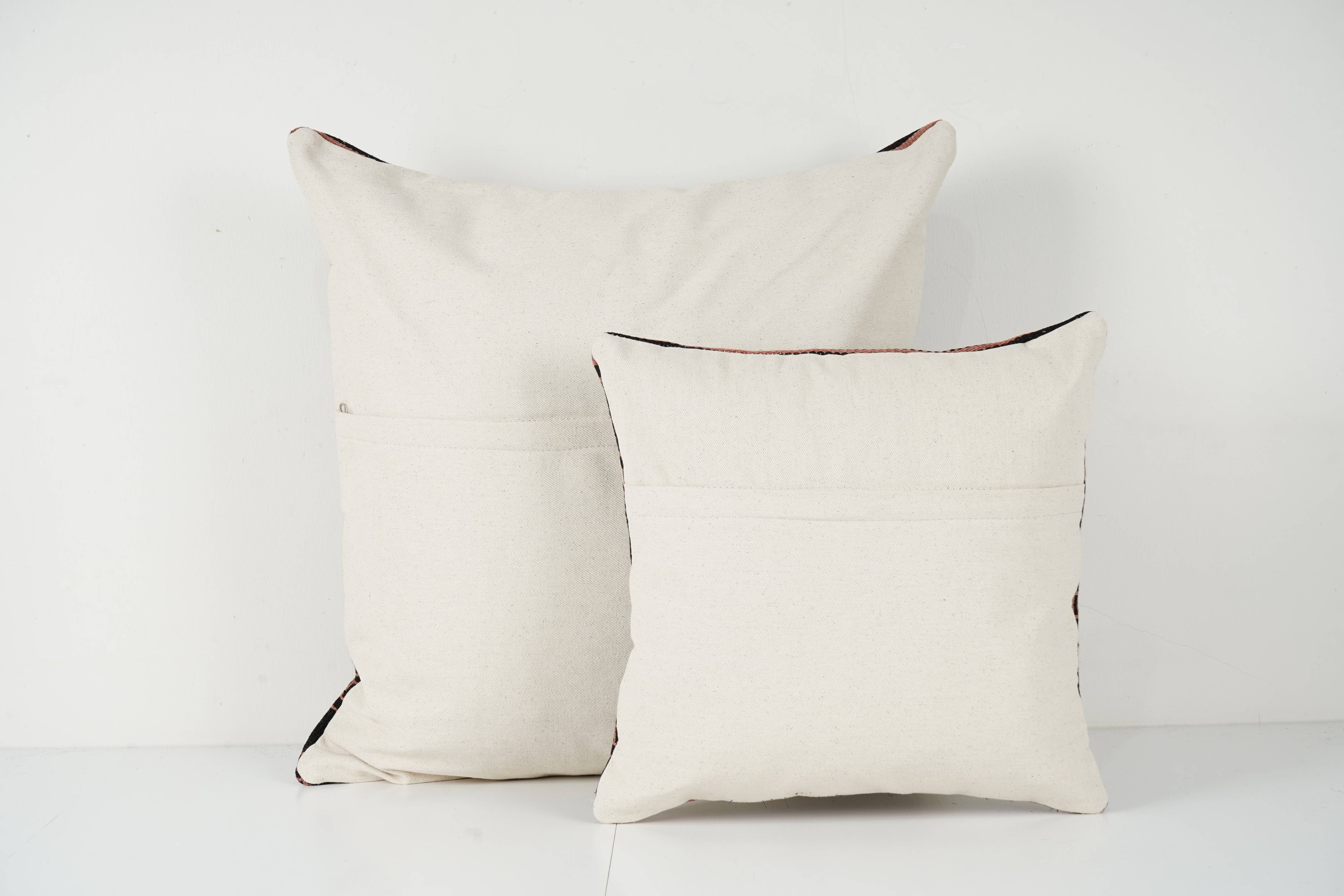 Kilim Pillow Cover Set of 2 | 16'' x 16''