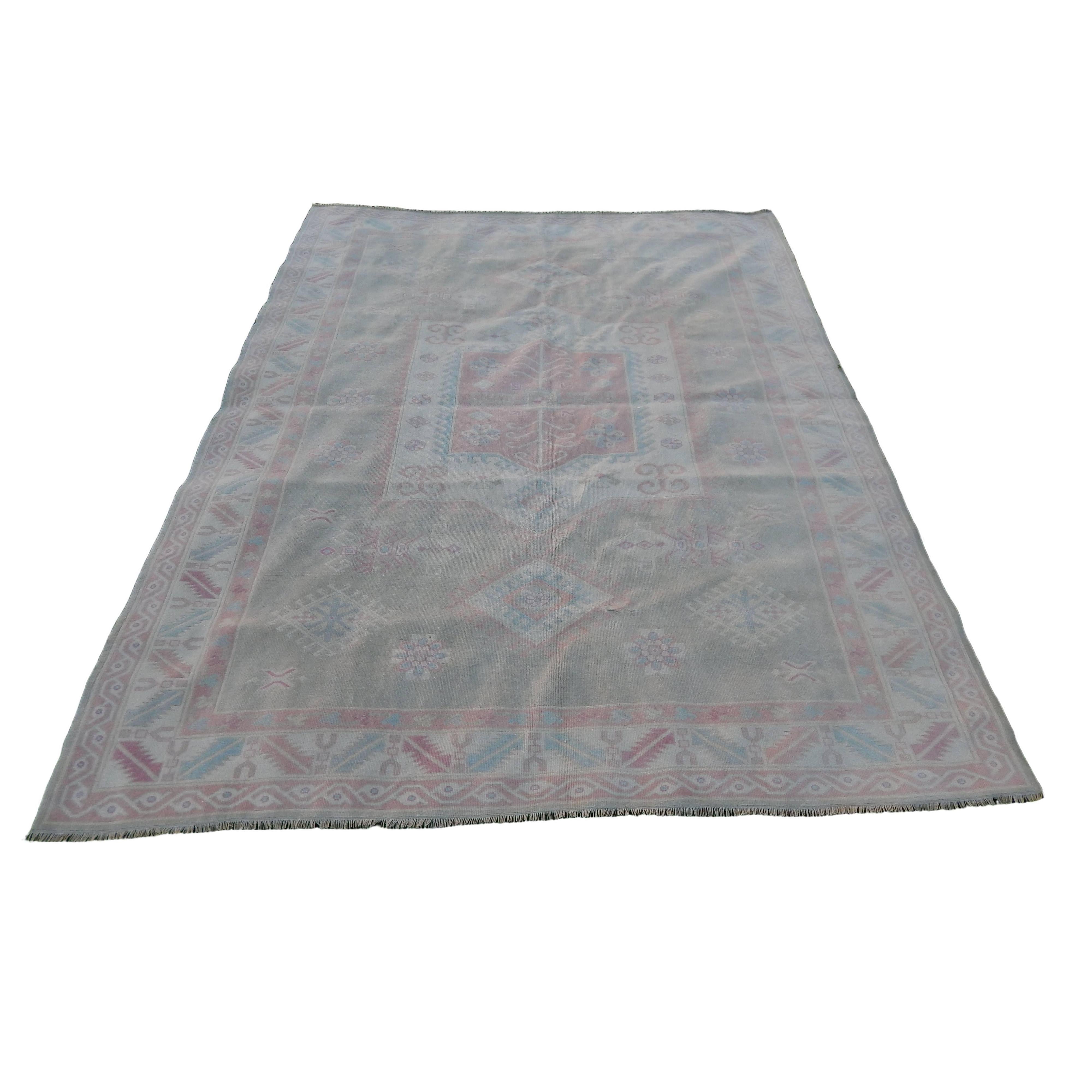 Vintage Kars Oushak Rug 6'10'' x 8'9''