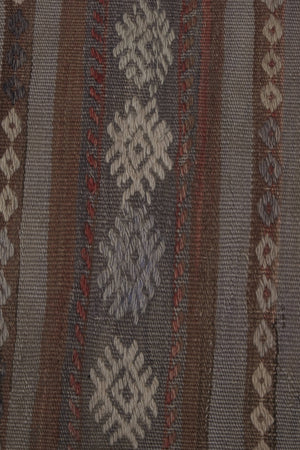 Vintage Turkish Kilim Runner 2'6'' x 10'8''