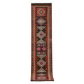 Vintage Turkish Kilim Runner 3'1'' x 12'6''