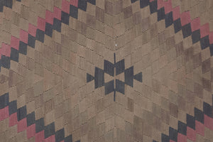 Vintage Turkish Kilim Rug 4'11'' x 11'6''