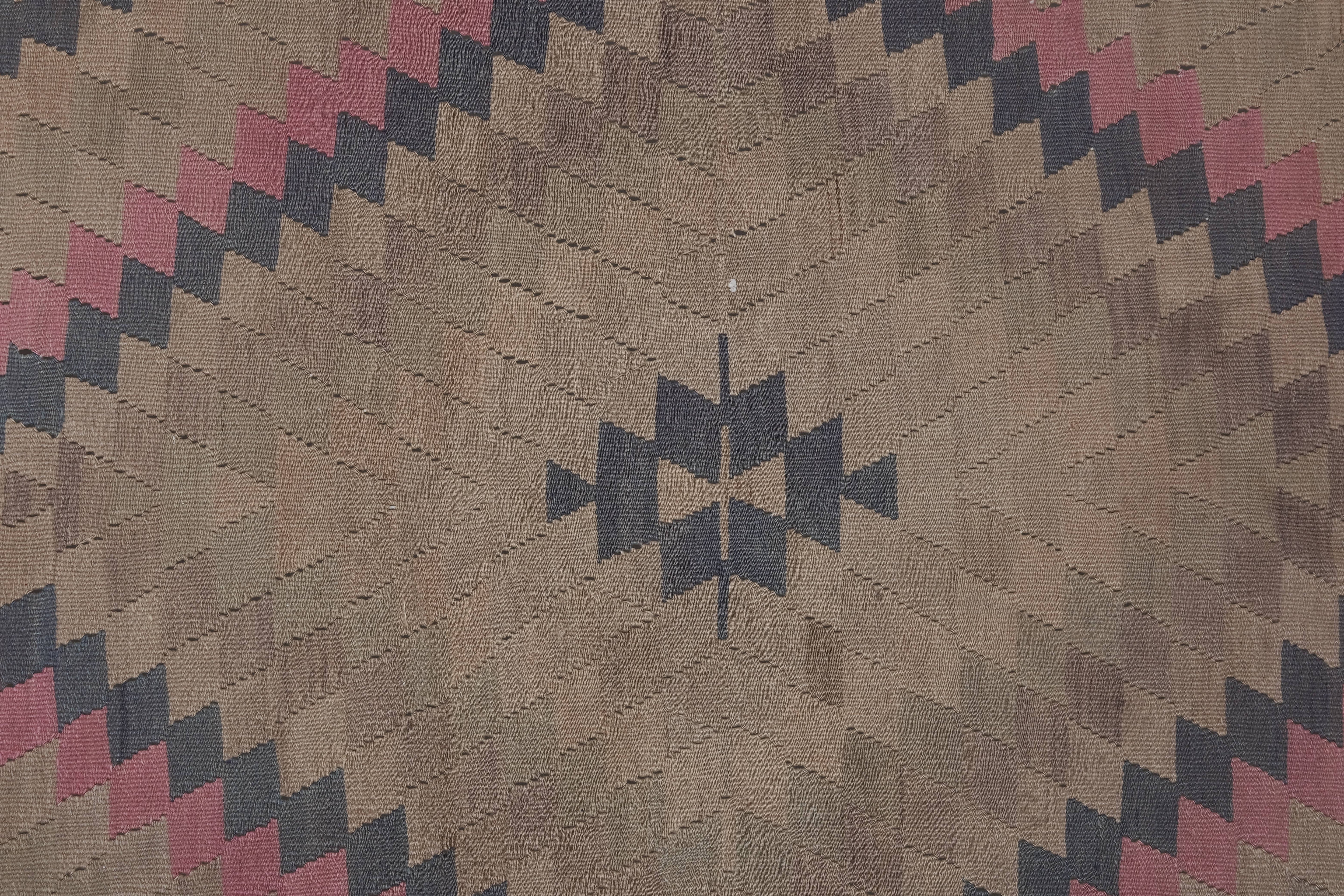 Vintage Turkish Kilim Rug 4'11'' x 11'6''