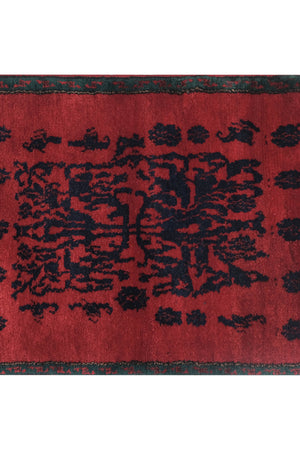 Vintage Turkish Shaggy Rug 41'' x 55''