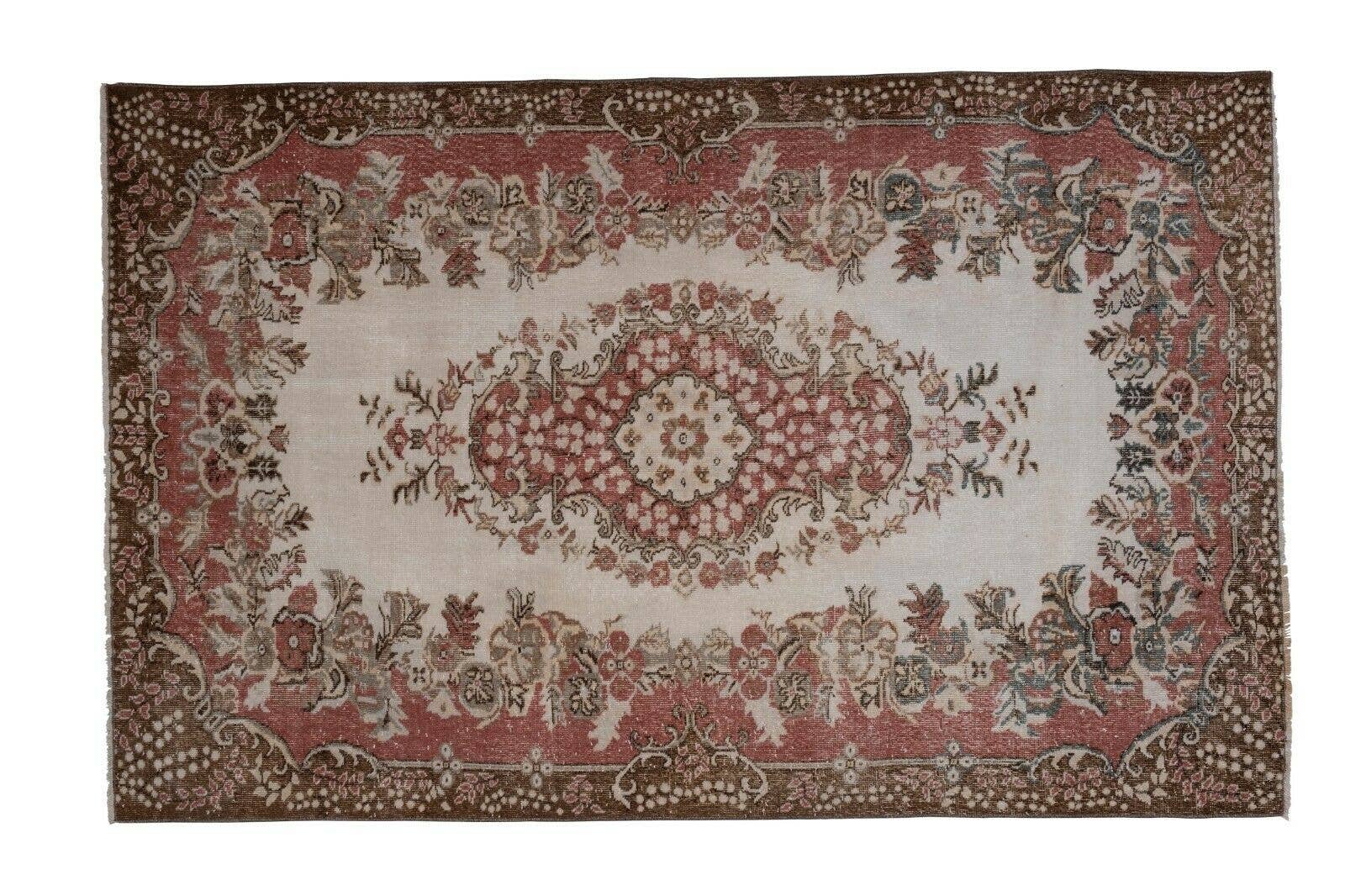 Vintage Oushak Rug 5'10'' x 9'1''
