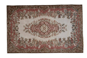 Vintage Oushak Rug 5'10'' x 9'1''