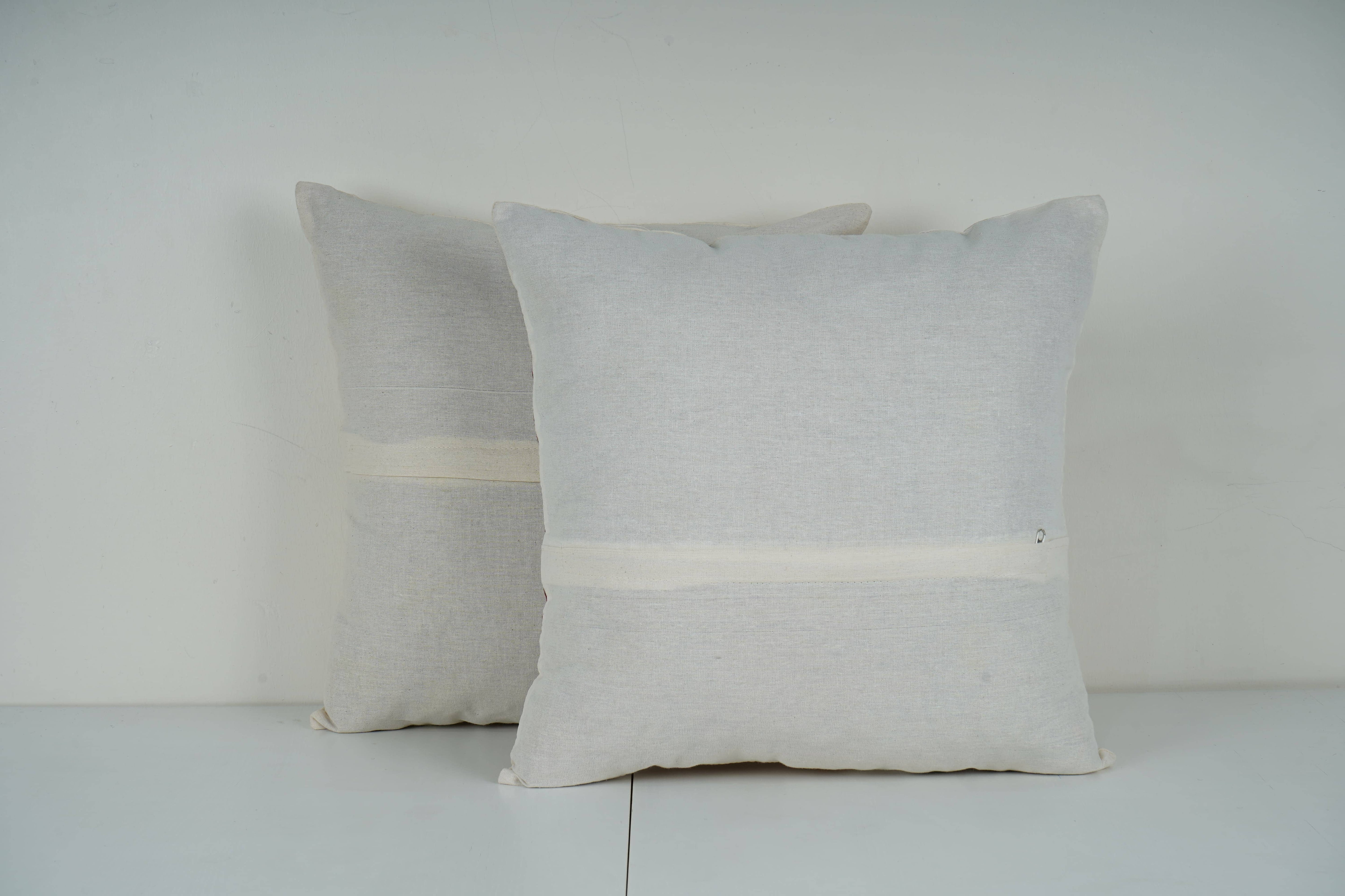 Bunny Suzani Pillow Cover Set of 2 | 19'' x 19''