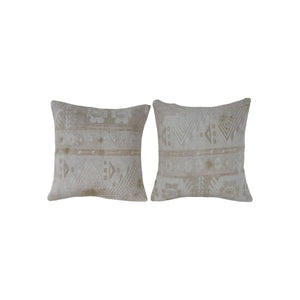 Rug Pillow Cover Set of 2 | 16'' x 16''