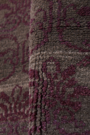 Vintage Turkish Shaggy Rug 3'3'' x 6'5''