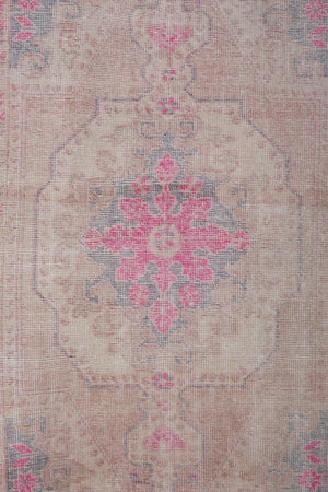 Vintage Turkish Rug 4'3'' x 7'3''