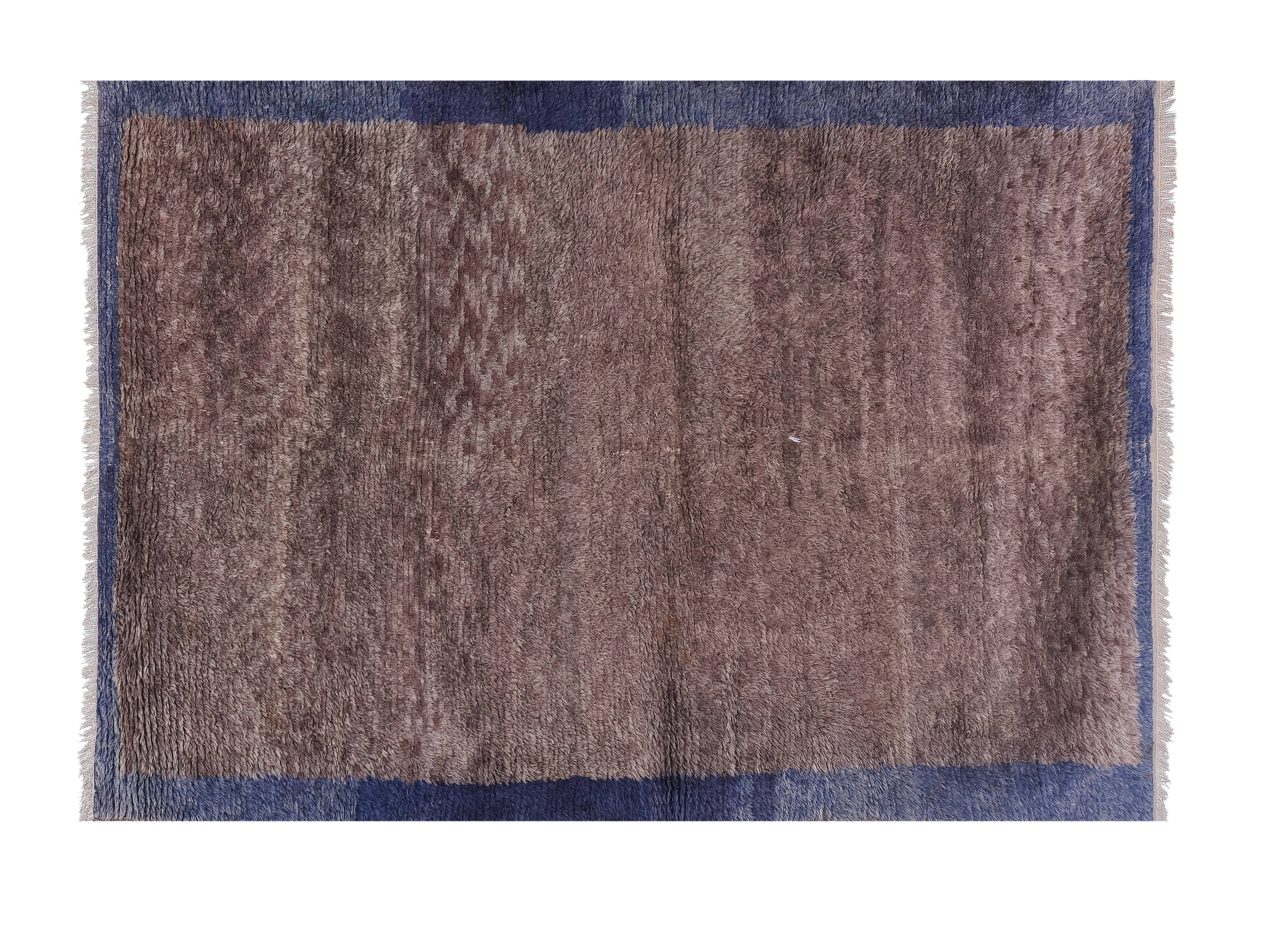 Vintage Turkish Tulu Rug 4'3'' x 6'1''