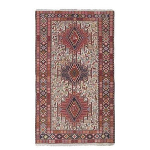 Vintage Turkish Soumac Rug 3'11'' x 6'3''