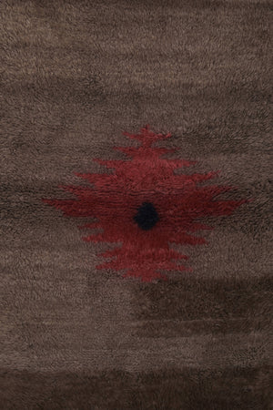 Vintage Turkish Tulu Rug 3'2'' x 6'10''