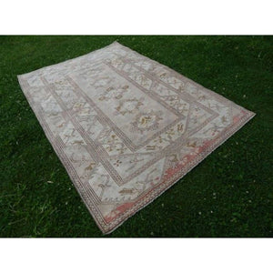 Vintage Turkish Rug 5'3'' x 7'6''
