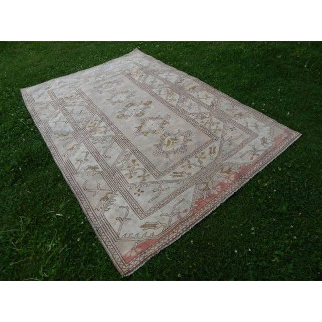 Vintage Turkish Rug 5'3'' x 7'6''