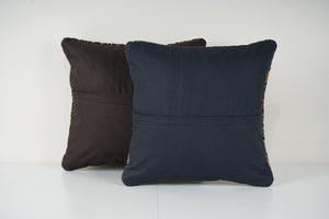 Kilim Pillow Cover Set of 2 | 16'' x 16''