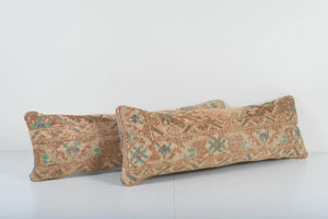 Rug Bedding Pillow Cover Set of 2 | 12'' x 35''