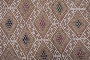 Vintage Turkish Kilim Rug 4'9'' x 6'9''
