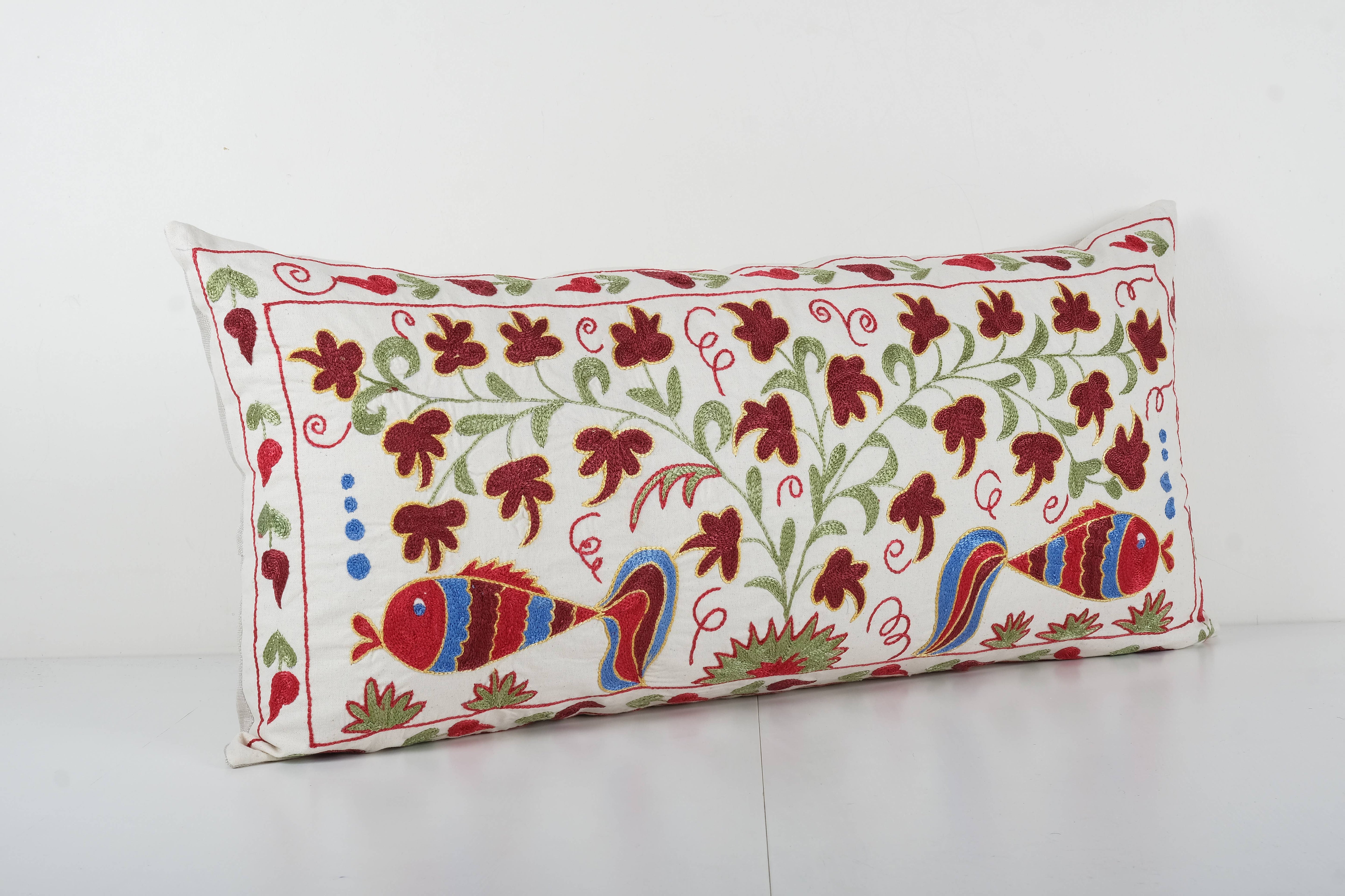 Suzani Bedding Pillow Cover | 18'' x 35''