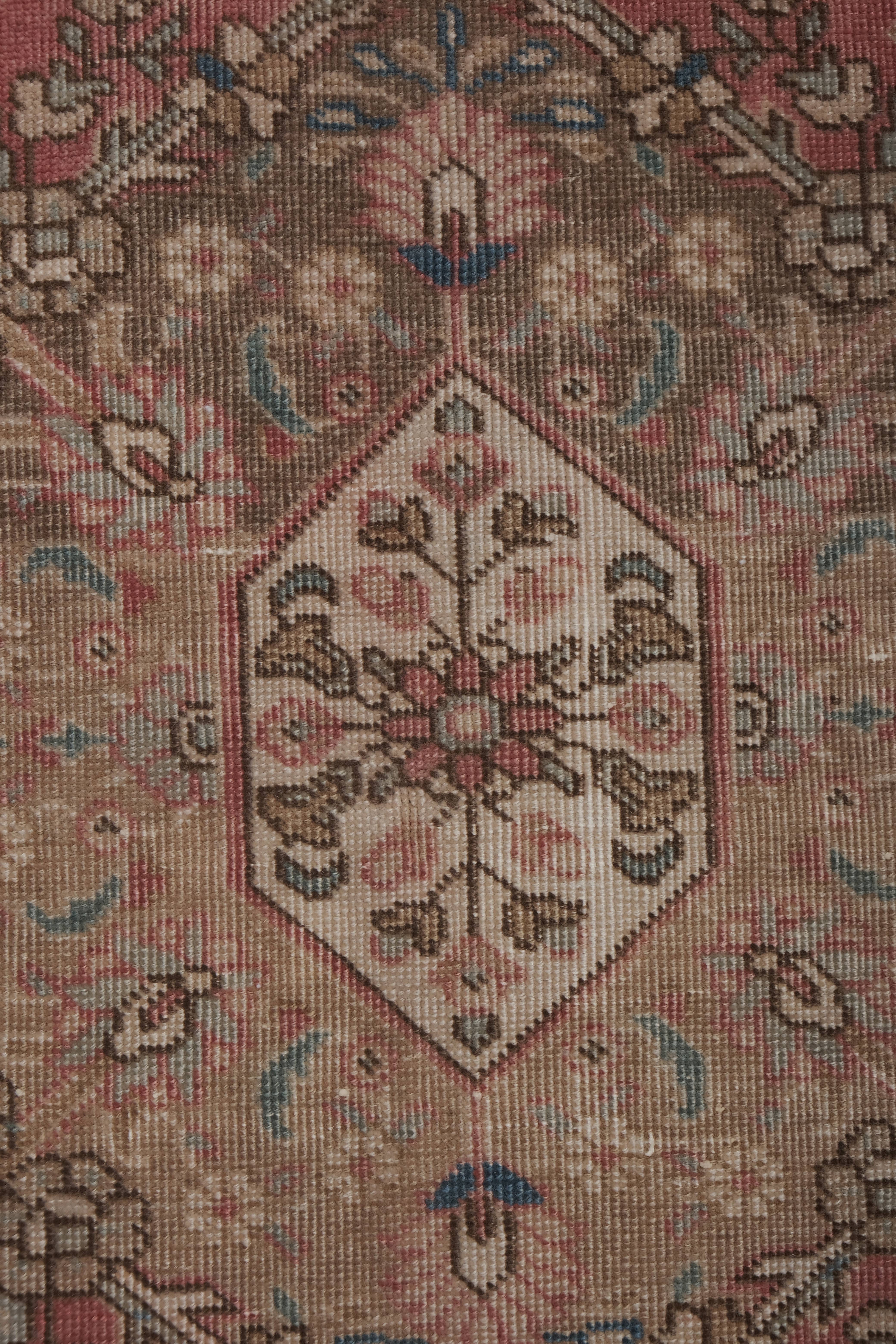 Vintage Turkish Rug 4'5'' x 6'4''