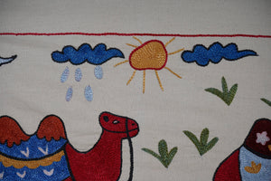 Suzani Wall Hanging & Tablecloth | 19'' x 57''