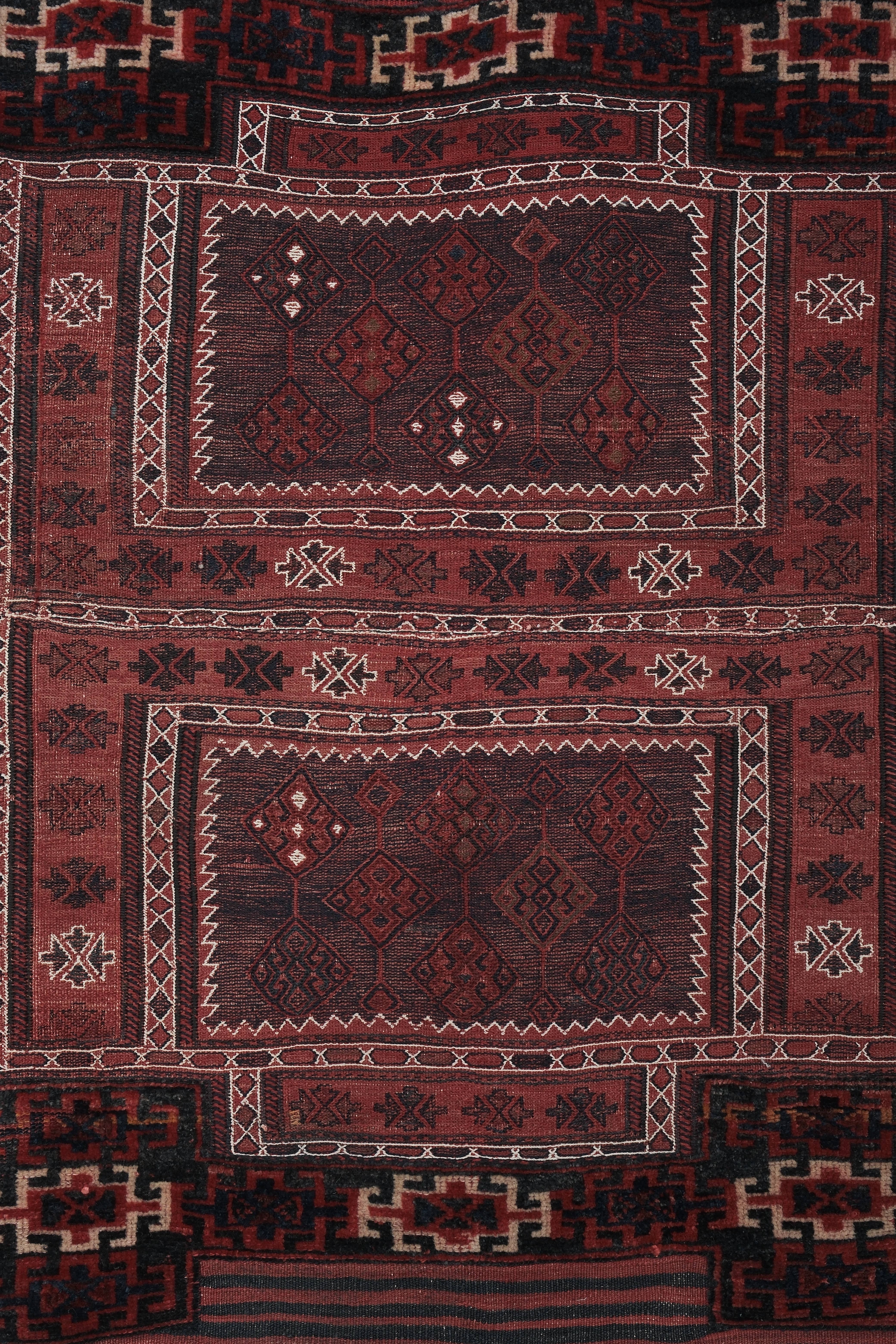 Vintage Turkish Anatolian Rug 3'1'' x 7'7''