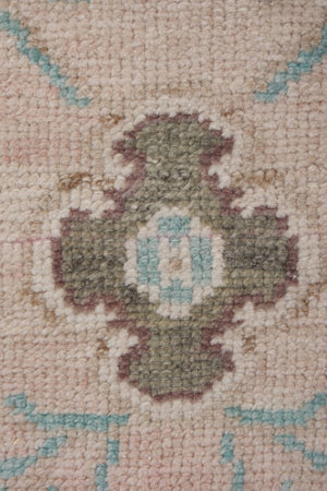 Vintage Turkish Karapinar Rug 4'9'' x 9'4''