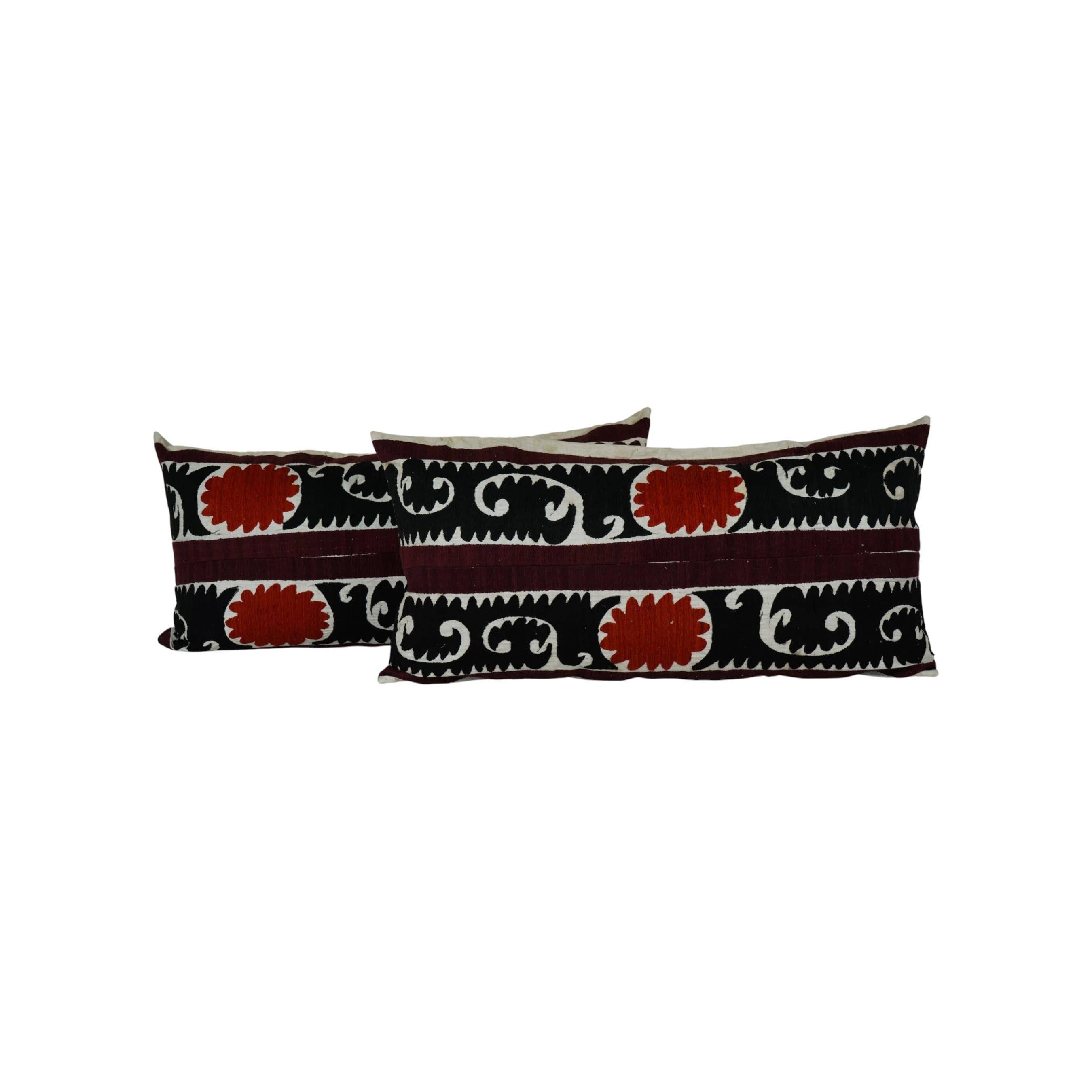 Suzani Bedding Pillow Cover Set of 2 | 19'' x 36''