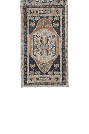 Vintage Turkish Runner Rug 1'9'' x 6'6''