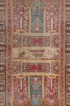 Vintage Turkish Rug 3'9'' x 6'