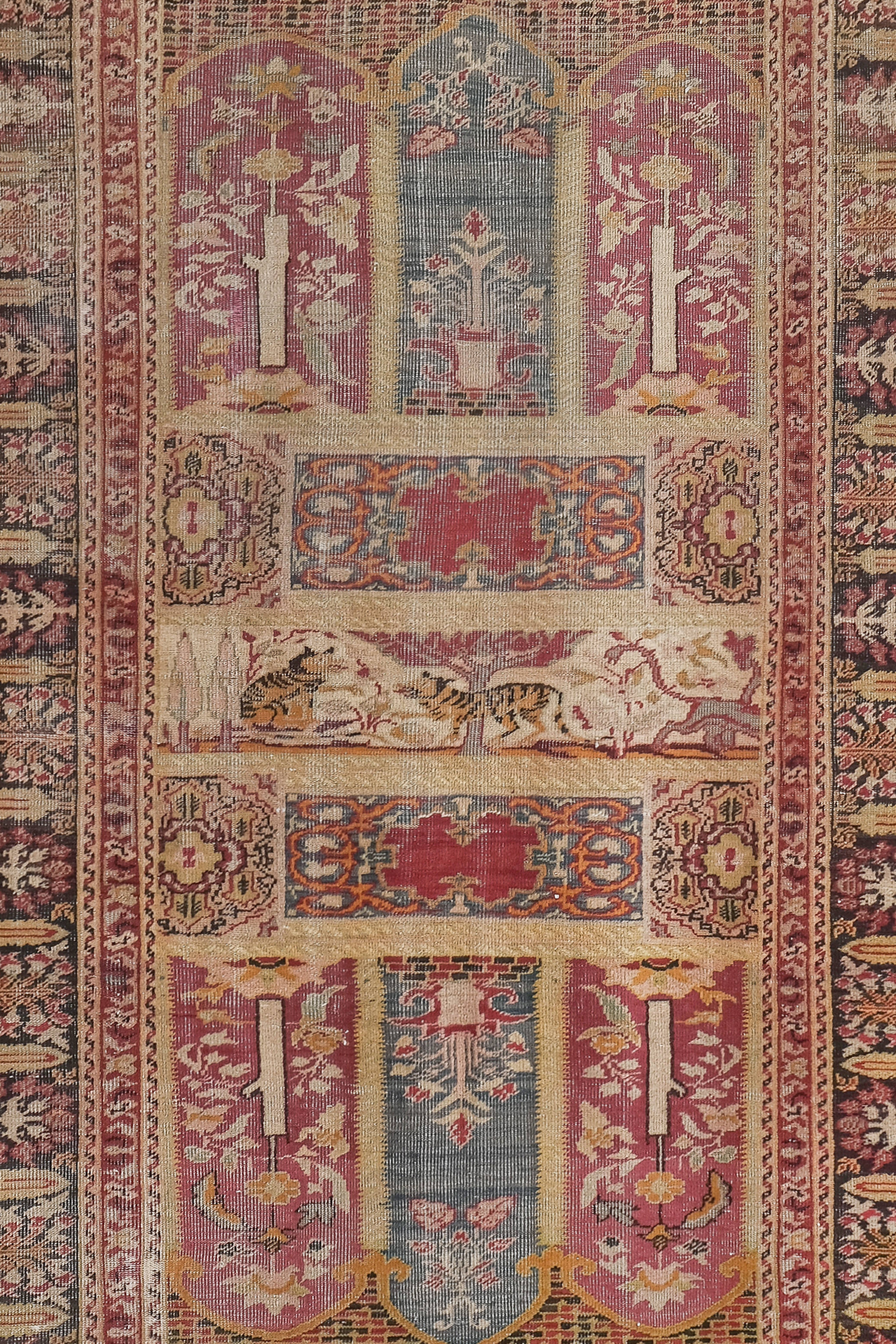 Vintage Turkish Rug 3'9'' x 6'