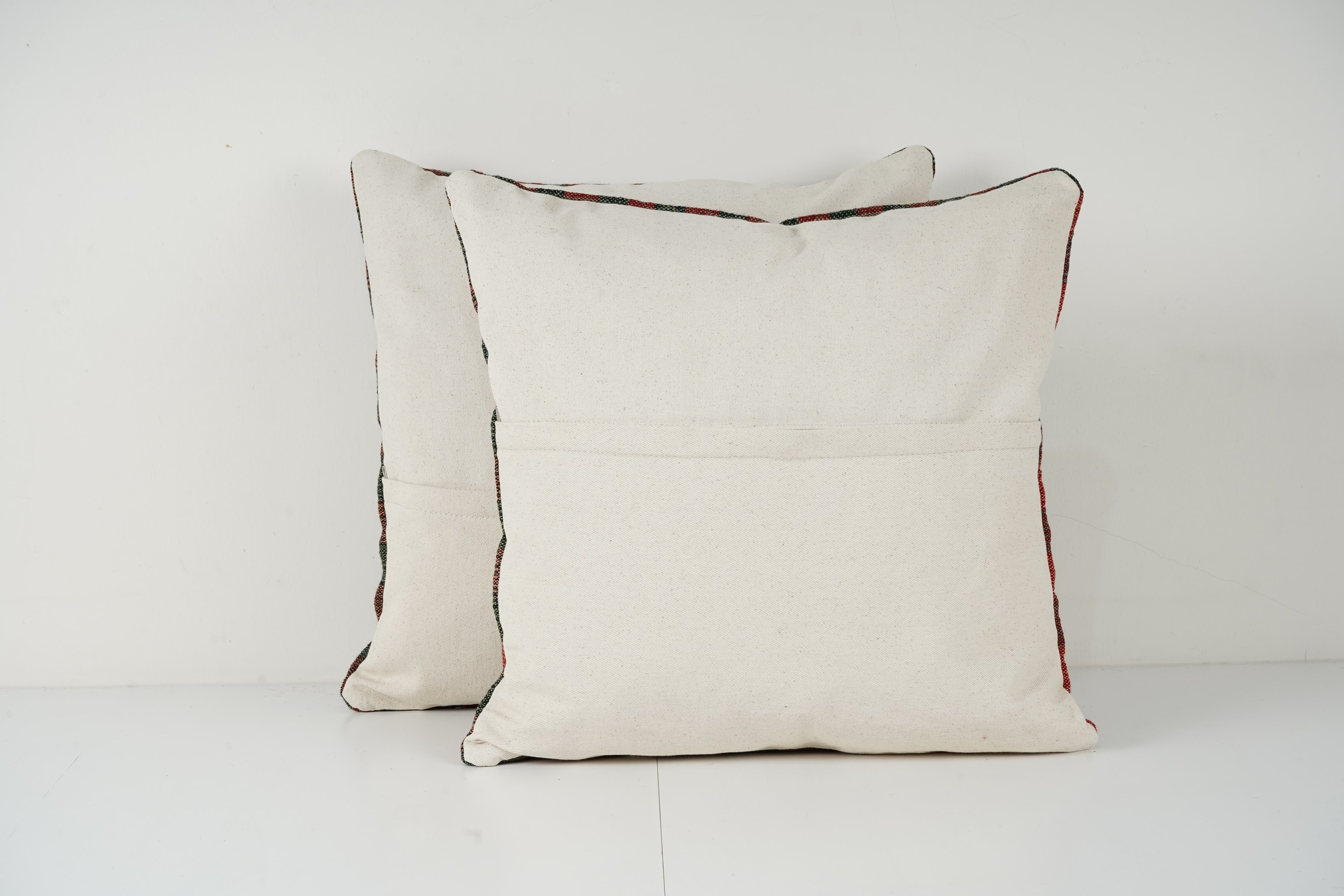 Kilim Pillow Cover Set of 2 | 20'' x 20''