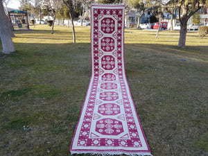 Vintage Oushak Runner 3'3'' x 16'2''