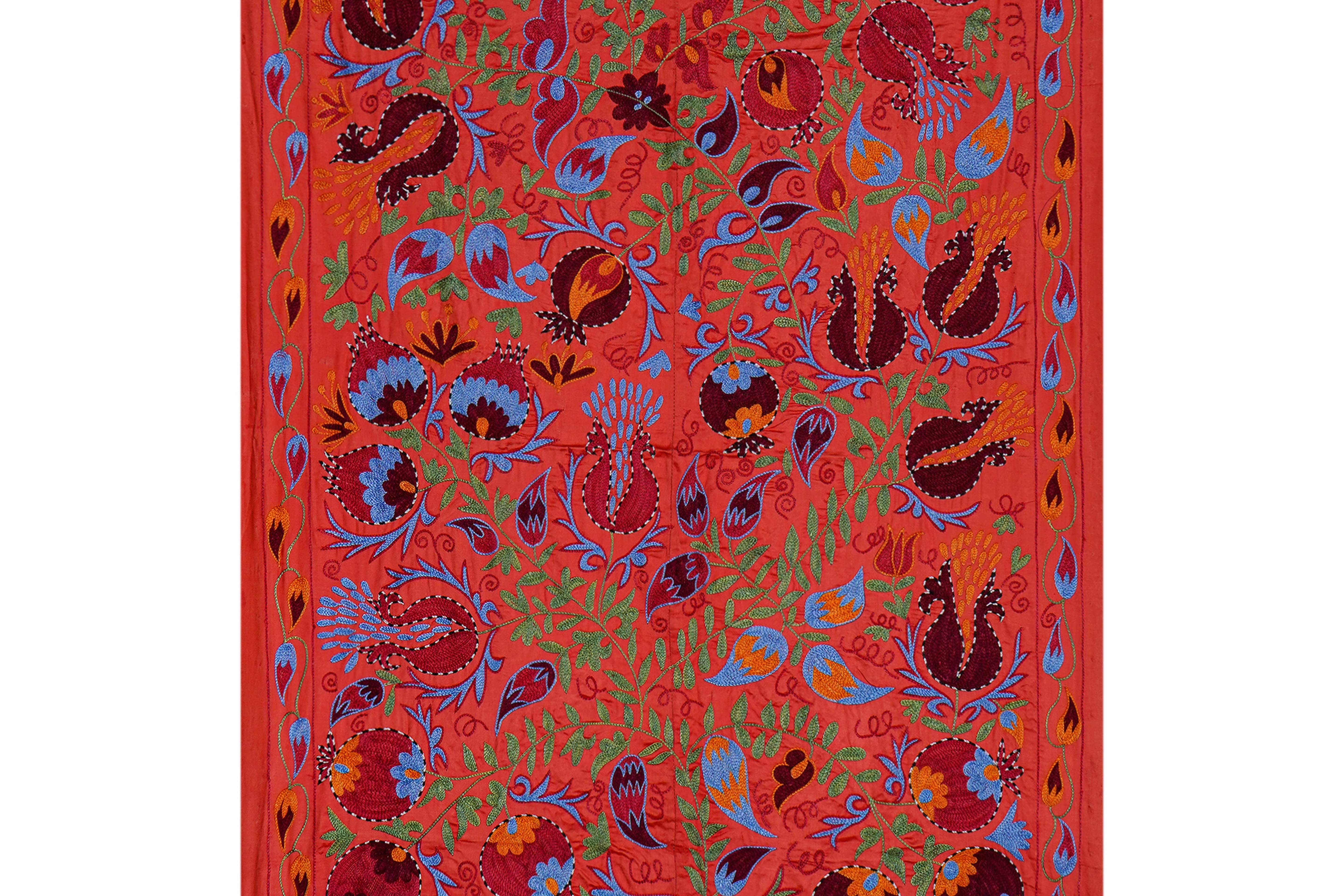 Suzani Wall Hanging & Bedspread 3'4'' x 6'1''